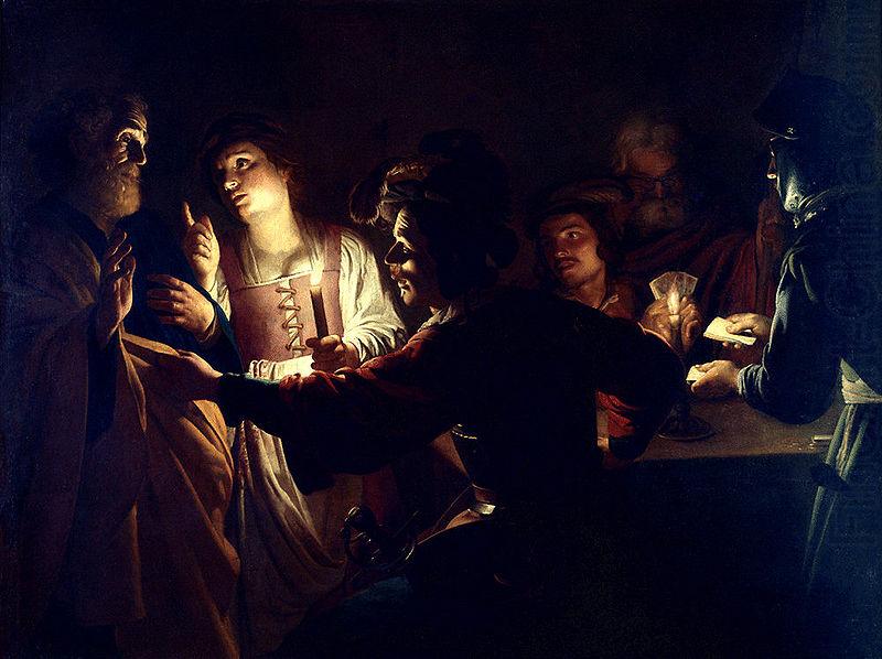 Gerard van Honthorst De Verloochening van Sint Petrus china oil painting image